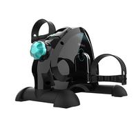 Mini Cyclette per Gambe e Braccia, Pedaliera LCD, Resistenza Regolabile Manuale