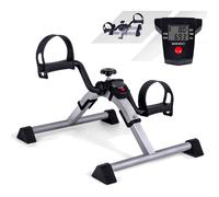 Mini cyclette pieghevole LCD, esercizio braccia e gambe, resistenza regolabil...
