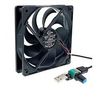 Mini da 120 mm USB Freve di raffreddamento, ventilatori del router, for PC fai -da -te Più fresco tv Box Wireless PlayStation, Silent Silent DC 5V 120x120x2 5 mm con