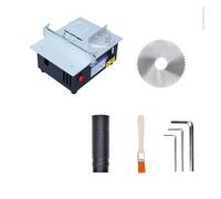 Mini da tavolo da 2 pollici, macchina da taglio multifunzione elettrica di precisione antipolvere for la lavorazione del legno fai da te e modellismo domestico(Small)