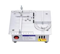 Mini da tavolo Piccola da banco elettrica for lavorazione del legno Hobby Model Crafts Strumento di taglio 775 Motore 96W Lama HSS da 63 mm R1 Levigatura, incisione