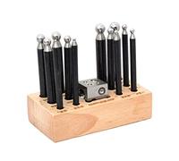 Mini Dapping set con 6 lati blocco e 12 punzoni