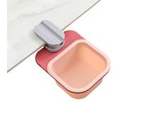 Mini Desk Trash Can,Clip on Rotating Storage Table Decor | Small Garbage Can Dustbin - for Home Bedroom Living Room Bathroom Apartment Restaurant Camping Picnic