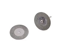 Mini Diamond Sew Blade Tack Disc ruota rotante Macinatura 10x per macinazione Carpenteria Artigianato Silver (35 mm)