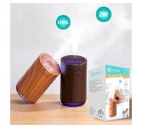 MINI DIFFUSORE AROMI UMIDIFICATORE ULTRASUONI 350ML USB AROMATERAPIA LED TX-8336