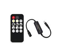 Mini dimmer LED da 6 A con telecomando a 14 pulsanti, interruttore di controllo della luminosità a tono singolo con testina CC