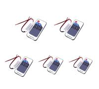 Mini dimmer LED monocolore DC 5V 12V 24V 6A 5050 2835 Strisce luminose Regolatore di segnale a tensione costante RF Telecomando a 9 tasti(10pcs)