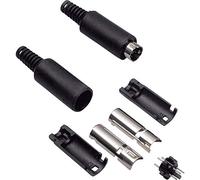 Mini DIN maschio, BKL Electronic 0204006 numero di poli (num): 8 nero 1 pc(i)