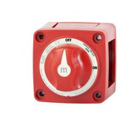 Mini disconnettore batteria BLU SEAS, serie M, 300A, colore rosso