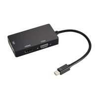 Mini Display-Port DP a HDMI, VGA, DVI Convertitore per Microsoft Surface Pro 1 2 3 4