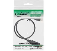 Mini DisplayPort in linea per il cavo DisplayPort 0,5 m, contatti dorati, nero NEW