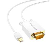 Mini Displayport to VGA Cable Mini DP to VGA Adapter, Surface Pro 6 5 4 3 Thunderbolt to VGA Cables for Mac, MacBook Pro Air, MS Surface Book to Monitor, Projector, TV, 1M/3.3FT