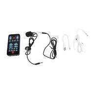 Mini Dispositivo Cambia Voce, Piccolo Travestimento Macchina per Effetti Sonori Scheda di Gioco Portatile Registrazione Modulatore Portatile Dal Vivo con 8 Suoni Plug and Play