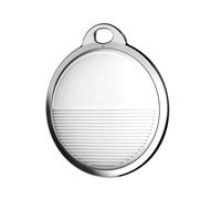 Mini dispositivo di localizzazione compatibile con Bluetooth, funziona Trova il mio GPS, localizzatore smarrito, promemoria anti smarrimento, smart tag(White)