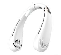 Mini dispositivo di raffreddamento ricaricabile USB indossabile, perfetto per le calde giornate estive all'aperto (bianco)