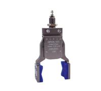 Mini dispositivo pneumatico Morsetto a forma di mini pinza robot. Accessori for macchine for stampaggio a iniezione con artiglio di bloccaggio pneumatico flessibile in silicone(Blue)