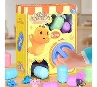 Mini distributore automatico per bambini, giocattolo a forma di uovo di drago, uova cieche a sorpresa con giocattoli all'interno, giocattolo creativo per bambini, compleanno, Halloween, Natale, caccia