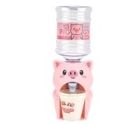 Mini Distributore d'acqua per Bambini, Carino e Portatile (Maiale rosa) | Plastica ecologica, adatta per bevande calde e fredde, promuove abitudini di consumo sane