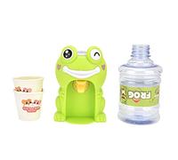 Mini distributore d'acqua Simpatico giocattolo da per cartoni animati di simulazione Sicuro per i bambini Gioco in di casa realizzato in materiale plastico ecologico per (Stile rana verde)