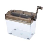 Mini distruggidocumenti manuale, distruggidocumenti portatile adatto a carta formato A6, cancelleria desktop per ufficio domestico, distruggidocumenti manuale per carta, appunti