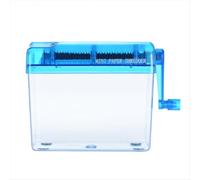 Mini distruggidocumenti manuale, distruggidocumenti portatile, macchina per tagliare la carta, taglierina dritta, forniture per ufficio e didattica