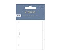 Mini divisori vuoti 6 linguette - bianco