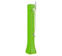 Mini Doccia Solare da Giardino Lavapiedi Miscelatore e Doccetta Mobile Arkema Happy Go Verde chiaro