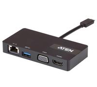 Mini Dock USB-C HDMI 4K VGA 2K Ethernet Gigabit USB 3.1 - ATEN UH3232
