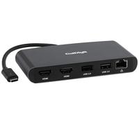 E_0001_8106119 Caldigit CalDigit Thunderbolt 3 mini Dock Cablato Nero, Grigio In