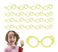 Mini Doll Glasses - 4x3x3cm PP Lensless Eyeglasses | Dolls Eyewear For Doll Accessories, Mini Figure Decoration, Toy Photography Props, DIY Crafts, Accessories And Collectible Display