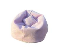 Mini Doll Sofa Chair - Decorative Tiny Seating for Display | Handcrafted Fabric with Cushion, Mini Furniture Piece, Soft Padding Prop for Nursery Shelf Decor Playroom Crafts Scene