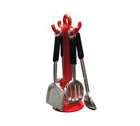 Mini Dollhouse Utensili Da Cucina Set Ricchi Accessori 1/12 5Pcs Casa Delle