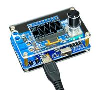 Mini DOS LCD oscilloscopio digitale Kit STC8K8A Microcontrollore elettronico di saldatura Pratica di formazione Parti fai da te Oscilloscopio Kit