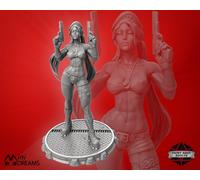 Mini Dreams Figur 75mm Treasure Hunter Pin Up NSFW, Resina, 3D Stampa
