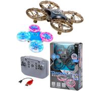 Mini Drone 360° Color Grigio Scuro con illuminazione a LED indica Direzione 2.4G