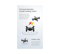 Mini drone aereo 4K professionale portatile HD con telecamera, modalità di attesa elevata, elicottero RC RTF, quadricottero pieghevole, B