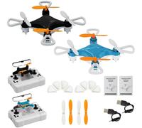 Mini drone per bambini con LED e funzione di mantenimento dell'altitudine.