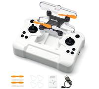 Mini drone per bambini e adulti: acrobazie a 360, mantenimento dell'altitudine, luci a LED, protezioni per le eliche, quadricottero radiocomandato