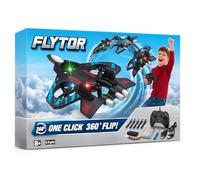 Mini Drone per Bambini FLYTOR con LED - Drone Giocattolo in Schiuma EPP, Telecomando 2.4GHz, Stabile e Resistente, Facile da Pilotare per Bambini 7-10 Anni con Stunts e Luci