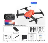 Mini drone pieghevole con luci a LED e controllo a 4 canali.