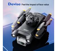 Drone S2S 8K Professional, Dual Camera HD, pieghevole, brushless evita ostacoli