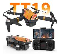 Mini drone TT19 con fotocamera per principianti, fotocamera HD 1080K, evitamento ostacoli 270 ° , Regalo giocattolo pieghevole per quadricottero per bambini, TROARDS