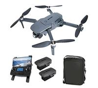 Mini Drone with Camera for Adult 4K HD Dual-Lens Profesional? Quadcopter for Beginners?with 25-min Flight Time GPS Smart Return Circle Fly Portable Storage Bag (Double Line 2 Batteries)