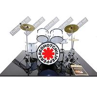 Mini Drum kit chad smith red hot chili peppers album tribute miniature rock 25cm model scale 1:4 collectible box set batteria modellino da collezione