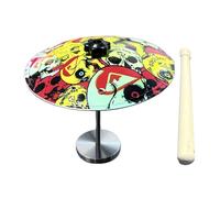 Mini Drum Musical Toy - Portable Percussion Instrument | Wooden and Build with Playable Feature, Kids Music Category Accessory for Early Learning Rhythm