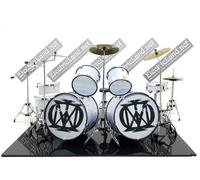Mini Drum set Dream Theater Mike Portnoy tribute miniature model scale 1:4 kit