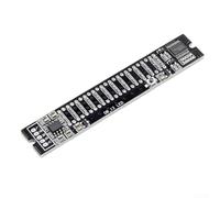 Mini Dual 12bit LED Indicatore di Livello di Musica Modulo con Sensibilità Avanzate (A)
