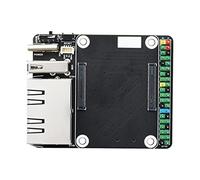 Mini Dual Gigabit Ethernet Base Board per Raspberry Pi Compute Module 4 CM4, Integrate ETH/Micro SD/USB Interfacce, Adatto per Valutare il Raspberry Pi CM4 o Essere Integrato nei Prodotti Finali