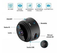 Mini DV Telecamera wifi interno nascosta Telecamera spia collegata al telefono