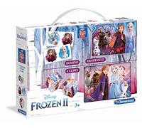 Mini Edukit - Disney Frozen 2 (gioco per bambini): Mini puzzle - Domino - 6 Cubes